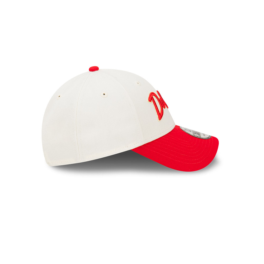 New Era The Dolphins 9Forty Two Tone Script Beige OSFM_22835