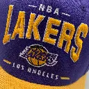 Mitchell & Ness Classic Red Los Angeles Lakers Headline Arch NBA Purple/Yellow OSFM MNLL22351_4959