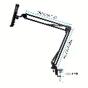 Mobile Phone / Tablet Holder w 360 Rotation_803