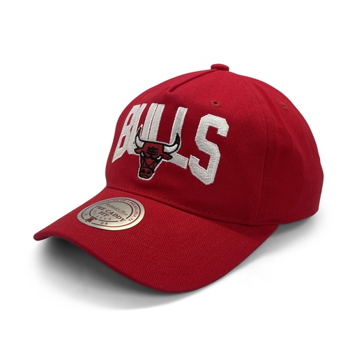 [198293207432] Mitchell & Ness Chicago Bulls Deadstock Snapback Mascot Origin Red OSFM