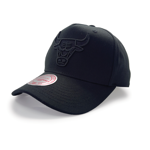 [197932519561] Mitchell & Ness Chicago Bulls MVP Team Logo Black OSFM
