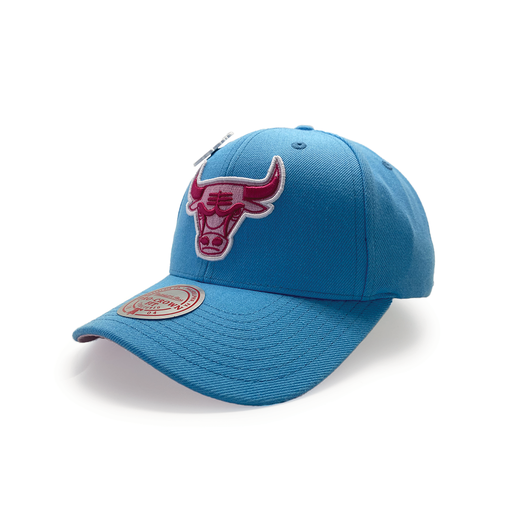 [197507374625] Mitchell & Ness Chicago Bulls NBA Pro Crown Ice Cream Light Blue/Light Pink OSFM MNCG23027