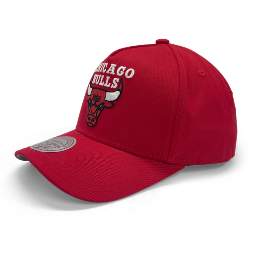 [198733984244] Mitchell & Ness Chicago Bulls Pro Crown Pinch Core Red OSFM
