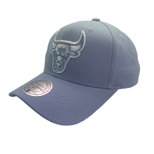 [198293655141] Mitchell & Ness Chicago Bulls Pro Crown Seasonal Spring Sky Blue OSFM