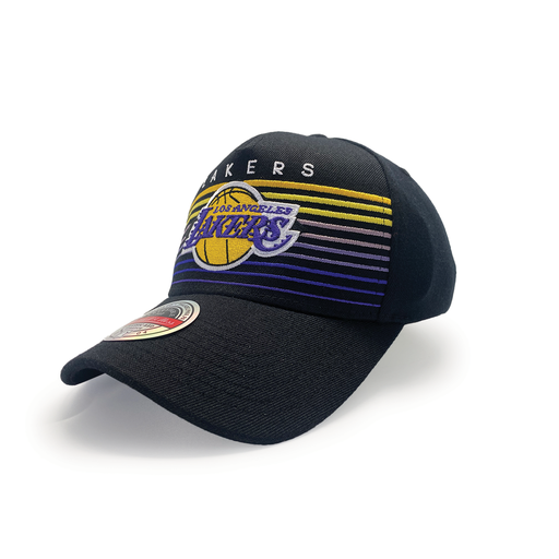 [197507249510] Mitchell & Ness Classic Red Los Angeles Lakers NBA Gradient Black OSFM MNLL1910