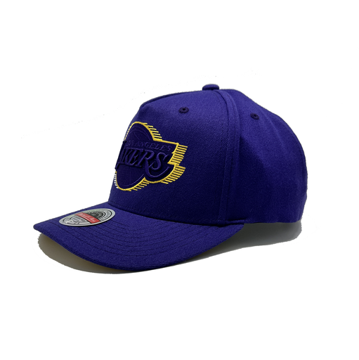 [196945754259] Mitchell & Ness Classic Red Los Angeles Lakers Team Colour Tri Slice NBA Purple OSFM MNLL22296