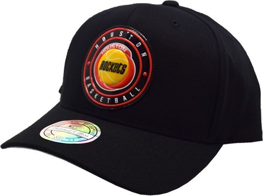 [5056271952673] Mitchell & Ness INTL449 Houston Rockets Black Pinch Panel OS
