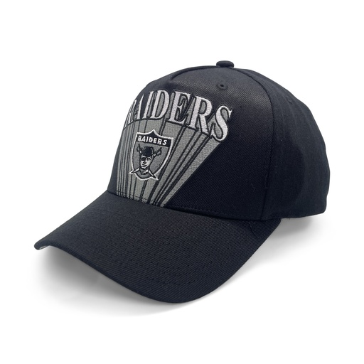 [198293605375] Mitchell & Ness Las Vegas Raiders MVP Buzzer Beater Black OSFM