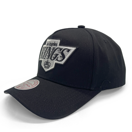 [198733042920] Mitchell & Ness Los Angeles Kings Pro Crown Pinch Core Black OSFM