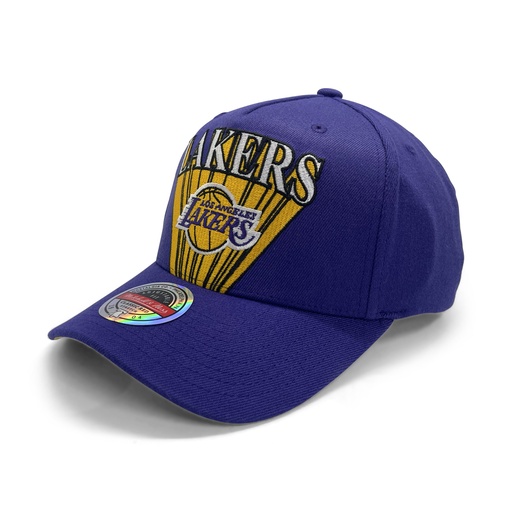 [198293605337] Mitchell & Ness Los Angeles Lakers MVP Buzzer Beater Purple OSFM