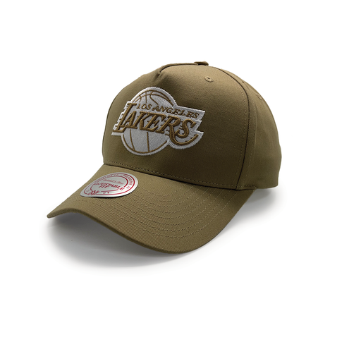 [197932363836] Mitchell & Ness Los Angeles Lakers NBA Classic Red Core Sport Khaki OSFM MNLL2002