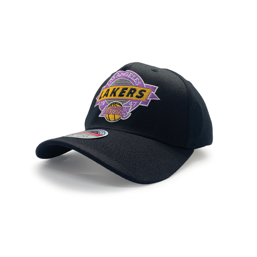 [197507374816] Mitchell & Ness Los Angeles Lakers NBA Point Guard CR Black OSFM MNLL1858
