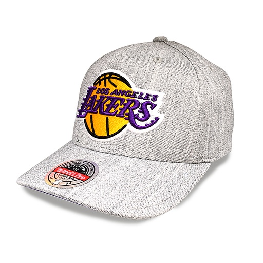 [195563025376] Mitchell & Ness Los Angeles Lakers NBA Team Heather P Panel Heather Grey OSFM MNLL20016