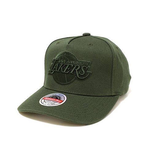 [196294436493] Mitchell & Ness Los Angeles Lakers NBA Tonal Logo Olive OSFM MNLL0931