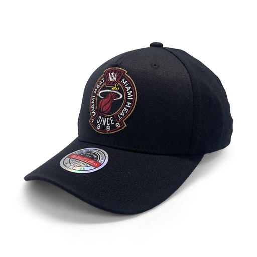 [198293013941] Mitchell & Ness Miami Heat MVP Travelling Black OSFM