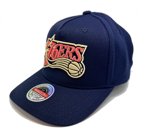 [196945908744] Mitchell & Ness Philidelphia 76ers NBA Salute Navy OSFM MNP721238