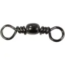 Mustad Barrel Swivel Black | Size 1 | 121lb-55kg | 6 Pack