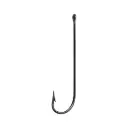 Mustad Carlisle Bait Hook Black | Size 1/0 | 8 Pack