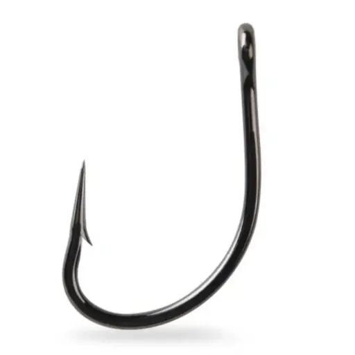 [7021560045839] Mustad O'Shaughnessy Live Bait Hook Black | Size 1 | 10 Pack