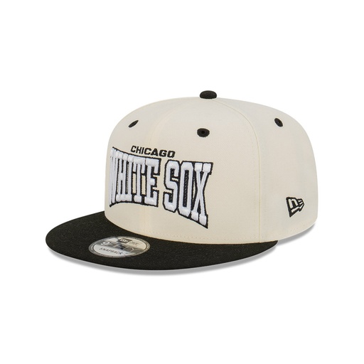 [196995262520] New Era Chicago White Sox 9Fifty Chrome White OSFM