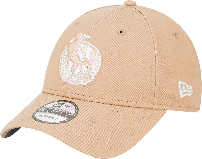 New Era Collingwood Magpies 9Forty Heritage Camel OSFM