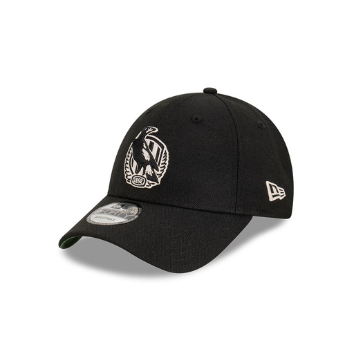 [196997005095] New Era Collingwood Magpies 9Forty Kick Off 2023 Black OSFM