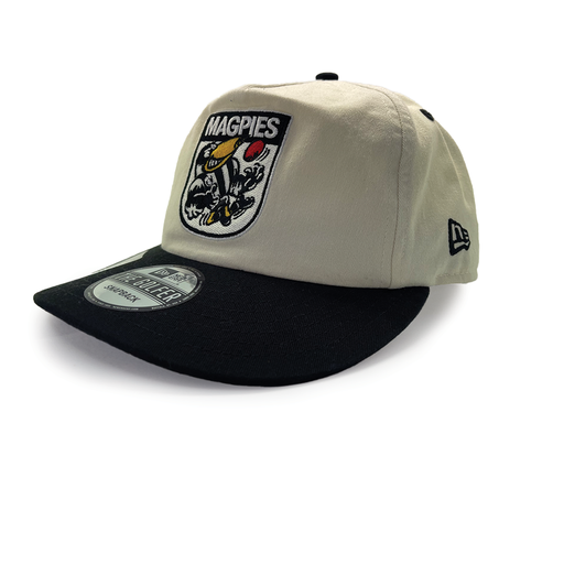 [197707151392] New Era Collingwood Magpies The Golfer Heritage Black OSFM