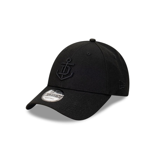[197706759094] New Era Fremantle Dockers 9Forty Onfield Black OSFM