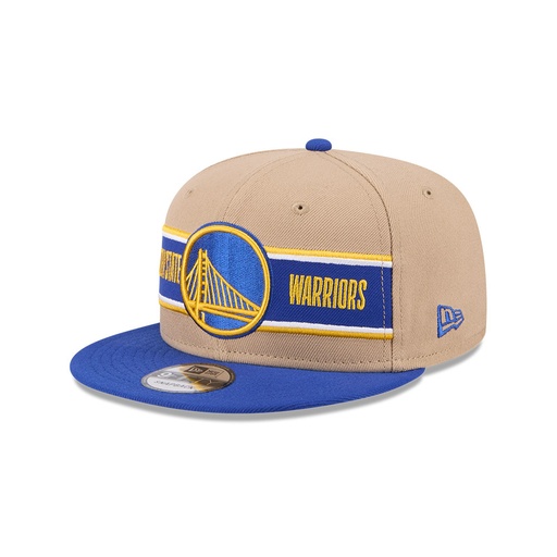 [197883891082] New Era Golden State Warriors 9Fifty Draft 2024 Camel Khaki OSFM