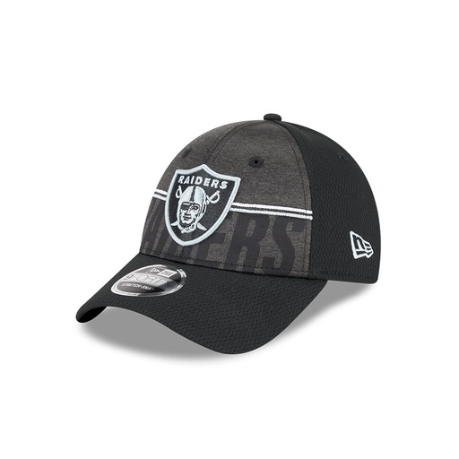 [196997729168] New Era Las Vegas Raiders 9Forty 2023 Training Camp Black OSFM