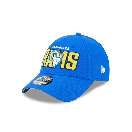 [196995503050] New Era Los Angeles Rams 9Forty Draft 2023 Bright Blue OSFM