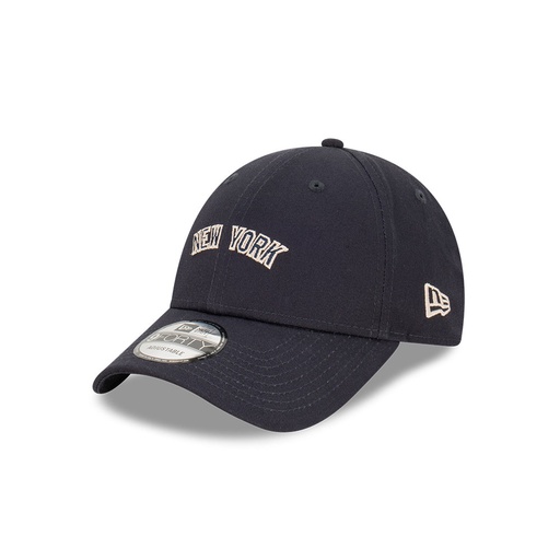 [197214823089] New Era New York Yankees 9Forty Wordmark Navy OSFM