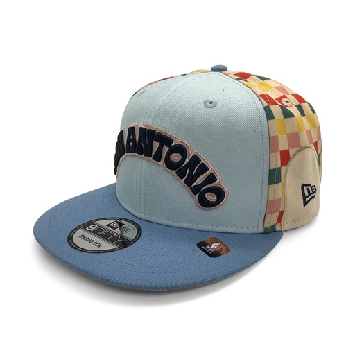 [198357918113] New Era San Antonio Spurs 9Fifty City Edition Black OSFM