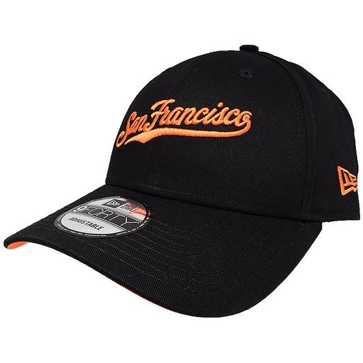 [195132713710] New Era San Francisco Giants 9Forty Logo Flip Black OSFM