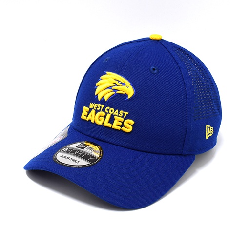 [196174306342] New Era West Coast Eagles 9Forty Official Onfield 2022 Blue OSFM