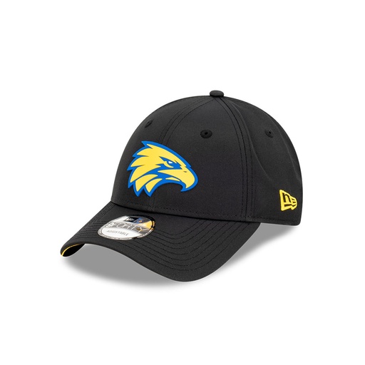 [196312698766] New Era West Coast Eagles 9Forty Rubber Prolite Black OSFM