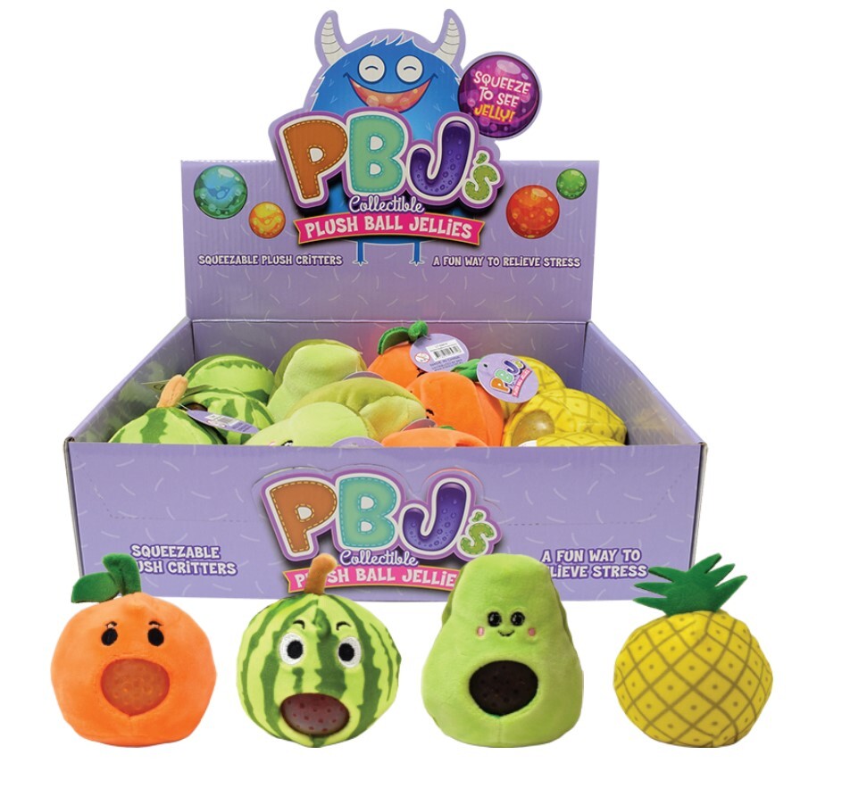 Plush Ball Jellies Fruits