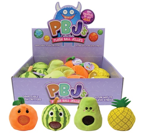 [9318051139718] Plush Ball Jellies Fruits