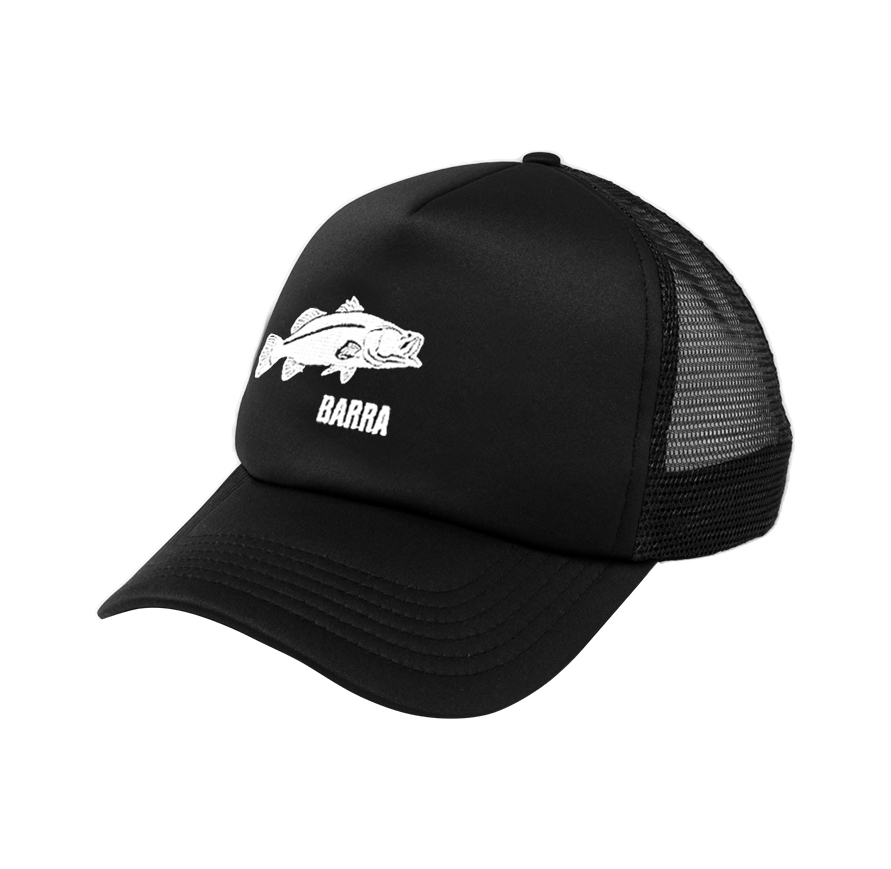 Rocko's Trucker Cap Barra Black