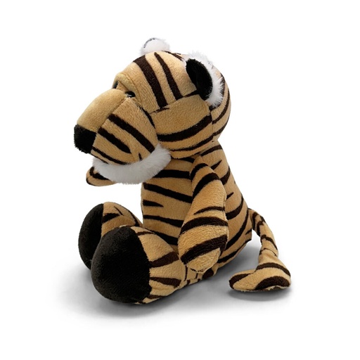 [9340457032768] Mini Mates Sitting Tiger Large Plush | Stripes | 27cm