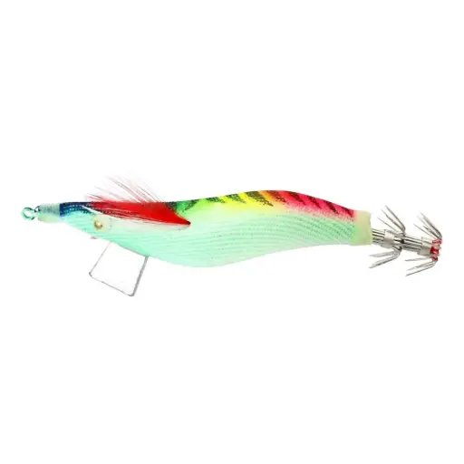 [8887113038951] SureCatch Squid Jig Lure Rainbow | Size 3.5