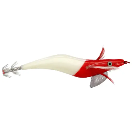 [8887113038975] SureCatch Squid Jig Lure Head & Lumo | Size 3.5