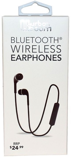 [9340457004321] Urban Boom Bluetooth Wireless Earphones