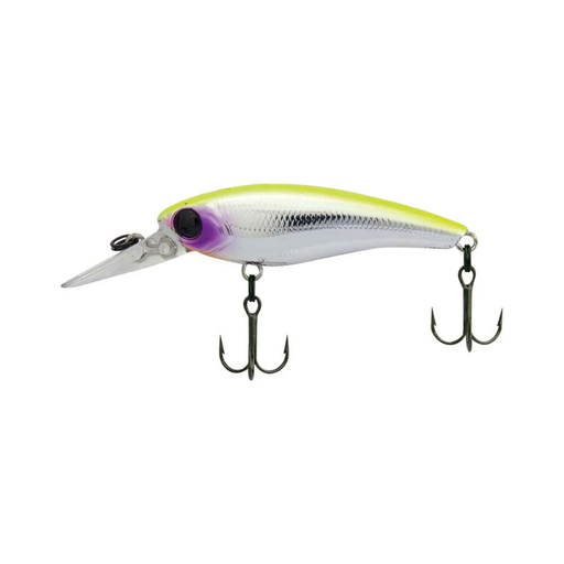 [8887113482716] Zerek Tango Shad Floating 1m Diver Lure | 50mm 4g | Lime Minnow