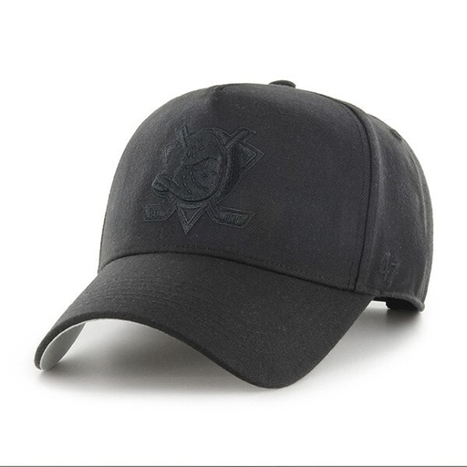 [198304656105] 47 Brand Anaheim Ducks NHL MVP DT Snapback Core Black/Black OSFM H-MPDTP25WBP-BKH