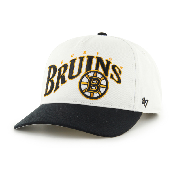 47 Brand Boston Bruins NHL Hitch White Wave OSFM H-WAVEH01GWP-WH