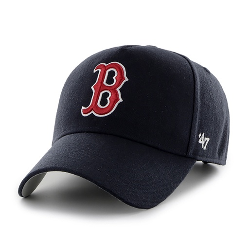 [195000669095] 47 Brand Boston Red Sox MLB MVP DT Snapback Navy OSFM B-MPDTP02WBP-NY