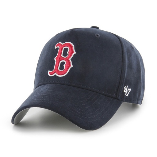 [197723763081] 47 Brand Boston Red Sox MLB MVP DT Snapback Ultrasuede Navy OSFM B-USMDT02USS-NY