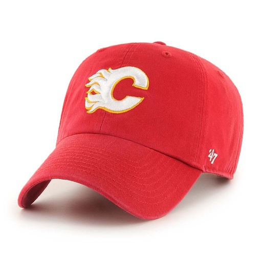 [196002026008] 47 Brand Calgary Flames Clean Up Core Red OSFM