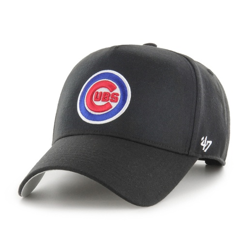 [197723331839] 47 Brand Chicago Cubs MVP DT Core Black OSFM